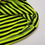 ست 3 تکه مایو دخترانه ماییلدا مدل 4409 رنگ زرد فسفری