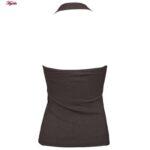 تاپ زنانه ماییلدا مدل 4460-187 رنگ خاکستری