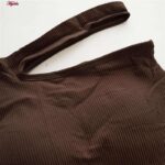 کراپ‌تاپ زنانه ماییلدا مدل 4462 رنگ قهوه ای