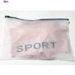 ست نیم تنه و شلوارک ورزشی زنانه ماییلدا مدل 4465 رنگ کرم