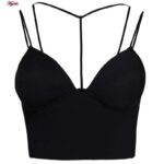 نیم تنه زنانه ماییلدا مدل هارنس بدون فنر کد 4475 رنگ مشکی