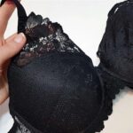 ست شورت و سوتین زنانه برتا مدل فنردار گیپوری کد 4453-6030 رنگ مشکی