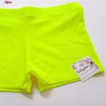 ست 3 تکه مایو دخترانه ماییلدا مدل 4409 رنگ زرد فسفری