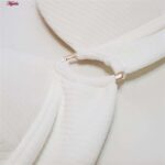 مایو زنانه ماییلدا مدل اسفنجی گره ای کد 4448-458 رنگ سفید