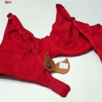 ست شورت و سوتین زنانه میسا مدل فنردار کد 4389 رنگ قرمز