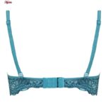 سوتین زنانه ایزابلا مدل پولکی هارنس فنردار کد 4459-09 رنگ آبی فیروزه ای