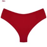 ست شورت و سوتین زنانه میسا مدل فنردار کد 4389 رنگ قرمز