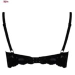 سوتین زنانه ایزابلا مدل پولکی هارنس فنردار کد 4459-03 رنگ قهوه ای