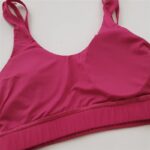 نیم تنه ورزشی زنانه مدل پد دار بدون فنر کد 4521-290P رنگ سرخابی