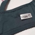 ست شورت و سوتین زنانه میسا مدل فنردار کد 4389 رنگ خاکستری