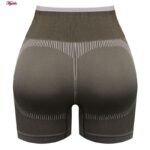 ست نیم تنه و شلوارک ورزشی زنانه ماییلدا مدل بدون فنر پددار کد 4486 رنگ قهوه ای