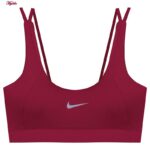 نیم تنه ورزشی زنانه مدل پد دار بدون فنر کد 4521-290P رنگ قرمز