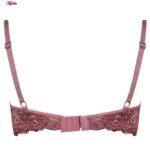 سوتین زنانه ایزابلا مدل پولکی هارنس فنردار کد 4459-01 رنگ کالباسی