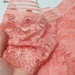 شورت زنانه ماییلدا مدل گیپوری کد 4463 رنگ گلبهی