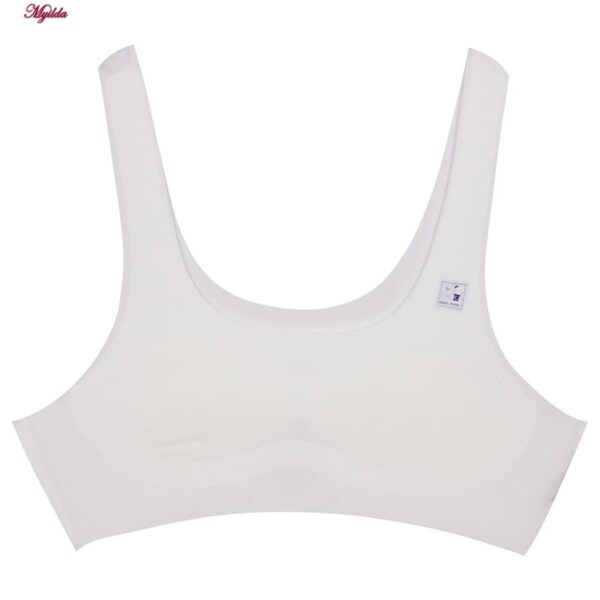 نیم تنه دخترانه مدل پددار کد 4553 رنگ سفید نیم تنه دخترانه مدل پددار کد 4553 رنگ سفید