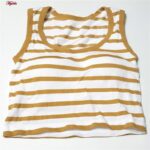 کراپ‌تاپ زنانه ماییلدا مدل 4481-my رنگ خردلی