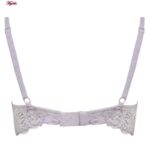 سوتین زنانه ایزابلا مدل پولکی هارنس فنردار کد 4459-11 رنگ سفید