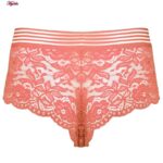 شورت زنانه ماییلدا مدل گیپوری کد 4463 رنگ گلبهی