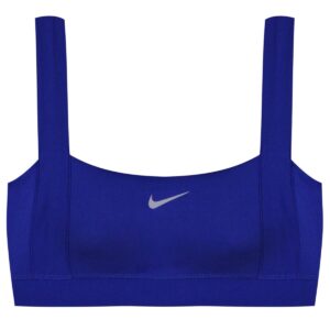 نیم تنه ورزشی زنانه مدل پد دار بدون فنر کد 4519-330P رنگ آبی