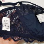 سوتین زنانه ایزابلا مدل پولکی هارنس فنردار کد 4459-04 رنگ سرمه ای