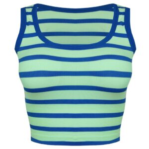 نیم تنه ورزشی زنانه ماییلدا مدل پددار بدون فنر کد 4481 رنگ سبز روشن