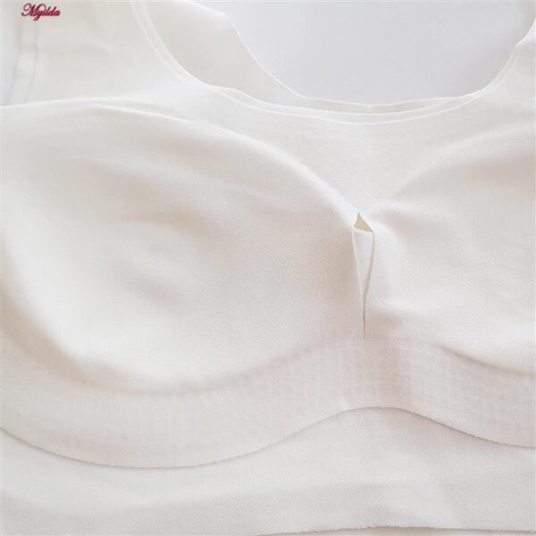 نیم تنه دخترانه مدل پددار کد 4553 رنگ سفید نیم تنه دخترانه مدل پددار کد 4553 رنگ سفید