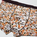 شورت مردانه مدل پادار کد 4542 رنگ نارنجی