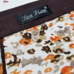 شورت مردانه مدل پادار کد 4542 رنگ نارنجی