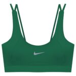 نیم تنه ورزشی زنانه مدل پد دار بدون فنر کد 4521-290P رنگ سبز