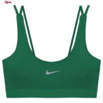 نیم تنه ورزشی زنانه مدل پد دار بدون فنر کد 4521-290P رنگ سبز