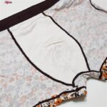 شورت مردانه مدل پادار کد 4542 رنگ نارنجی