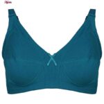 ست شورت و سوتین زنانه میسا مدل بدون فنر کد 4421 رنگ آبی