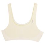 نیم تنه دخترانه مدل بدون پد کد 4552 رنگ زرد