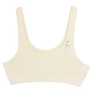 نیم تنه دخترانه مدل بدون پد کد 4552 رنگ زرد