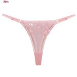 ست شورت و سوتین زنانه جینا مدل فنردار گیپوری کد 4331-1006 رنگ گلبهی