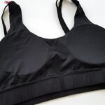 نیم تنه ورزشی زنانه مدل پد دار بدون فنر کد 4521-290P رنگ مشکی
