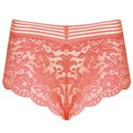 شورت زنانه ماییلدا مدل گیپوری کد 4463 رنگ گلبهی