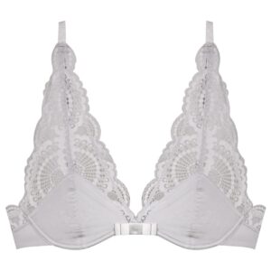 سوتین زنانه براگود مدل بدون فنر کد 4490 رنگ طوسی