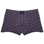 شورت مردانه مدل پادار کد 4540 رنگ بنفش