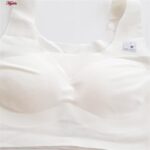 نیم تنه دخترانه مدل پددار کد 4553 رنگ سفید