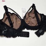 سوتین زنانه ایزابلا مدل پولکی هارنس فنردار کد 4459-03 رنگ قهوه ای