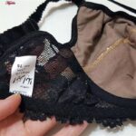 سوتین زنانه ایزابلا مدل پولکی هارنس فنردار کد 4459-03 رنگ قهوه ای