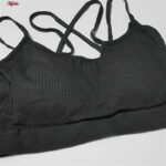 نیم تنه ورزشی زنانه ماییلدا مدل پددار بدون فنر کد 4483 رنگ خاکستری تیره