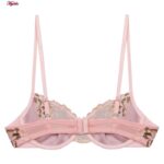 ست شورت و سوتین زنانه میسا مدل فنردار گیپوری کد 4450-7148 رنگ پوست پیازی