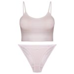 ست شورت و نیم تنه زنانه مدل 4526 رنگ صورتی