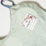 نیم تنه ورزشی زنانه ماییلدا مدل بدون فنر پددار کد 4558 رنگ سبز پسته ای