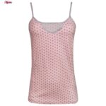 ست تاپ و شلوارک زنانه کوزا مدل پنبه ای کد 9184-2 رنگ گلبهی