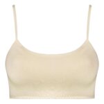 نیم تنه دخترانه ماییلدا مدل بدون فنر کد 4567 رنگ کرم