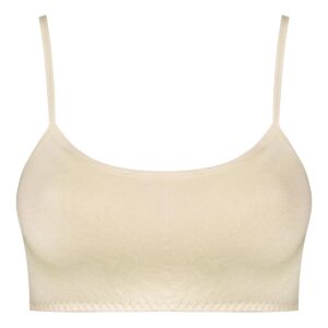 نیم تنه دخترانه ماییلدا مدل بدون فنر کد 4567 رنگ کرم