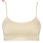 نیم تنه دخترانه ماییلدا مدل بدون فنر کد 4567 رنگ کرم